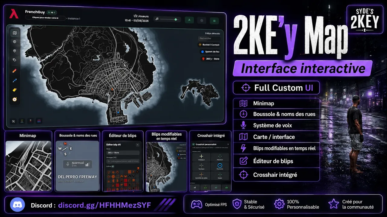 2KE'y - Map