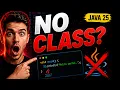 How to Run Java program Without Classes Java 25
