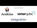 Jenkins SonarQube Integration