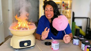Cómo NO hacer algodón de azúcar 🤣