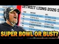 The Pressure on the Detroit Lions This Season Is INSANE