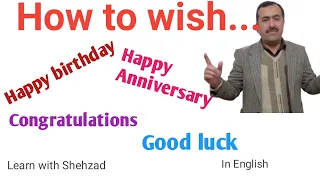 how to wish happy birthday happy anniversary congratulations good luck in urdu hindi
