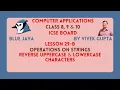 Java program to reverse the case of each character in a string