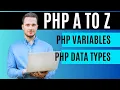 PHP Variables Data Type PHP Tutorial A to Z