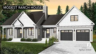 Best Ranch house with a Traditional look by Drummond House Plans by plan 3620