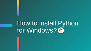 How to Install Python 3 8 10 Install python on windows 7 32 Bit