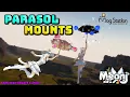FFXIV Parasol Mounts on the Cash Shop