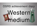 OSRS Western provinces medium diary guide