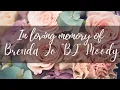 Brenda Jo BJ Moody - Funeral Service March 21 2024