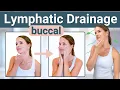 Lagu Massageroutine voor lymfedrainage van kin en buccale lymfe om zwelling te verminderen