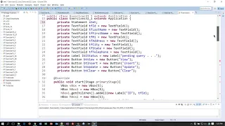 Java Programming 2 - Chapter 32 Exercise 1