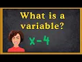 What is a variable Variables in Math Introduction Algebra
