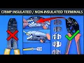 How To Crimp Insulated Non-Insulated Crimp Terminals IWISS Crimp Tool