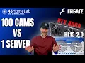 How Far Can You Push Frigate 100 IP Cameras vs HL15 2 0 RTX 4060