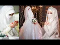 Lagu Islamic Wedding Ideas for 2022/Muslim wedding dress with niqab/Bridal with Hijab/Niqab Bridal Dress