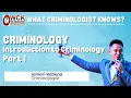 Download Lagu CRIMINOLOGY- INTRODUCTION TO CRIMINOLOGY PART 1