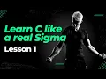 Learn C like a real sigma Introduction to C Programming with VIM GCC on Linux