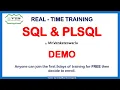 Session - 1 SQL AND PLSQL Real-time practical training Nov 2022 Batch