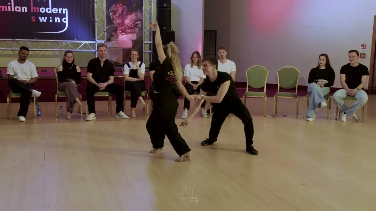 Léo Lorenzo & Fernanda Dubiel - 4th place Strictly Open Finals - Milan Modern Swing 2025