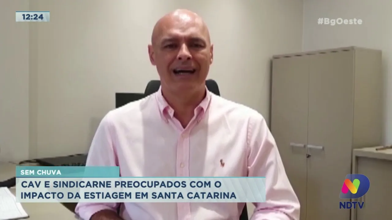 Sem chuva: Acav e Sindicarne preocupados com o impacto da estiagem em SC