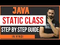 Java tutorial in Hindi for beginners java static class in Hindi Static class