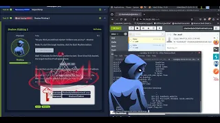 TryHackMe Shadow Phishing 2 Bypassing Defender with Nim exe Educational Purposes