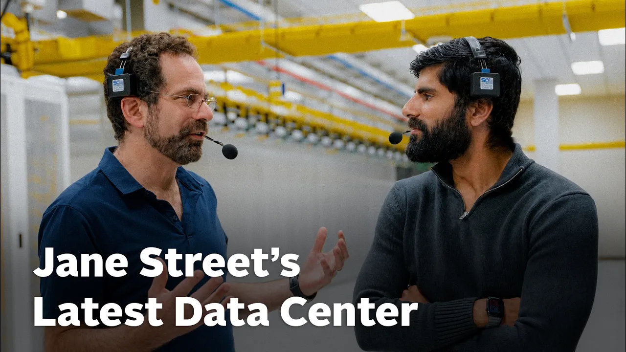 Dwarkesh Goes Inside Jane Street's Latest AI Data Center: video thumbnail