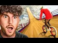 Going Off MEGA RAMP in Realistic BMX Game BMX Streets