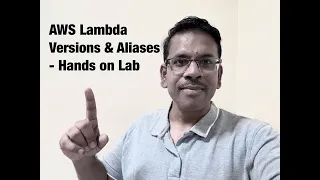AWS Lambda Versions Aliases Simplified Hands-on Lab for Beginners W3 Cloud Studio