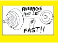 Python Super Easy way to get average of any list