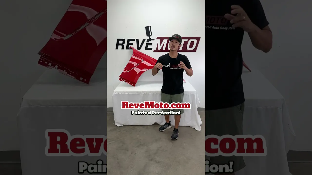 2015-2020 Ford Mustang : Fender Painted (Shelby GT350/GT350R Models)