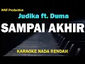 Download Lagu Judika - Sampai Akhir (Karaoke Nada Rendah) ft. Duma