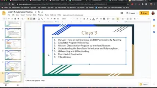 Batch 9 Basics of Java OOPS Inheritance Polymorphism Overloading Overriding - Part 6