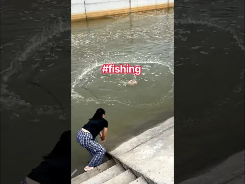 pov: Fishing is fun not only men #fishing