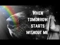 When tomorrow starts without me Pet loss poem for dog lovers Pet memorial Rainbow bridge Tribute
