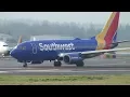 Southwest Airlines 737-700 N761RR Takeoff Portland Airport PDX