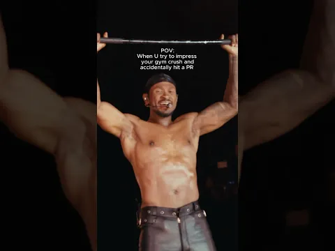 Motivation comes in all types of forms 😅￼ #randbtour #usher