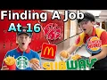 Finding a Job at 16 Heres What happened