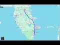 Fastest route from Miami to Orlando
