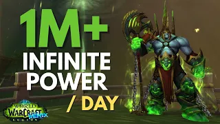 How I Farm 1 000 000 Infinite Power Per Day Legion Remix Guide 