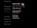 Lagu hilang semua janji || susan ft udjo #shorts #liriklagu