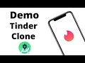 Tinder clone app Demo Android studio