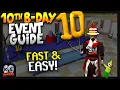 OSRS 10th Birt ay Event Guide FAST EASY Old School RuneScape How-to Anniversary Event 2023