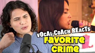 Download Vocal Coach Reacts to Olivia Rodrigo - Favorite Crime (Live) MP3