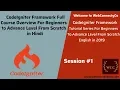 CodeIgniter Full Course Overview for Beginners to Advance Level from Scratch in Hindi 2019