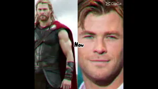 Thor and his actor Chris young and now