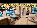 NEW RV with 2 BEDROOMS OFFICE under 35ft 2026 Keystone Cougar 29MD fifth wheel