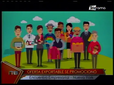 Oferta exportable se promocionó Encuentro Empresarial - Nueva York