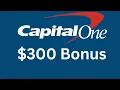 300 Capital One 360 Checking Bonus with 2 direct deposits