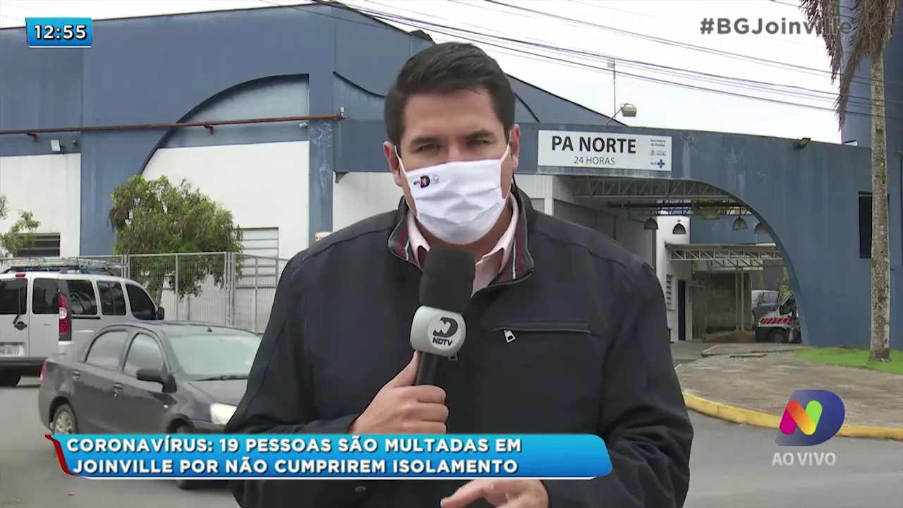 Coronavírus: 19 pessoas são multadas em Joinville por não cumprirem isolamento